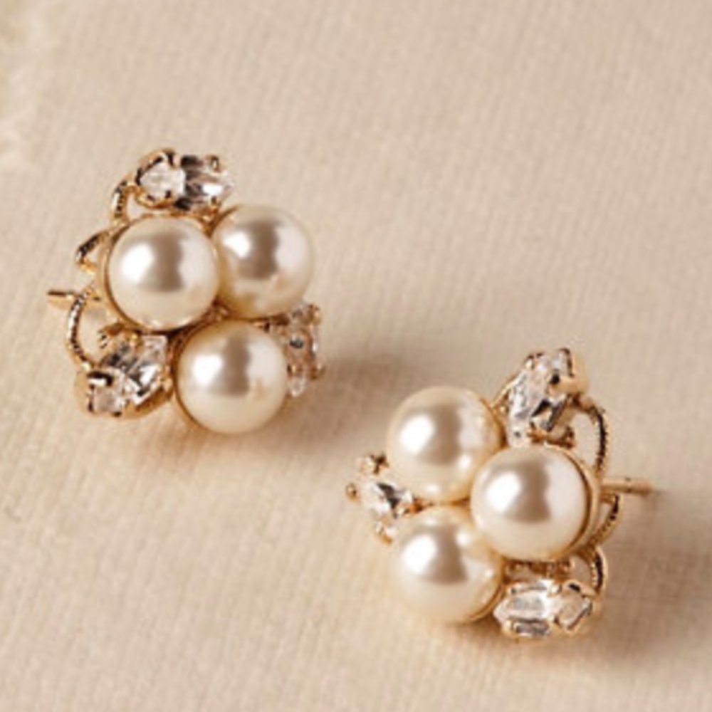 Brand New BHLDN Pax Stud Earrings by Anton Heunis